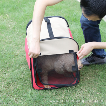 Fashion Portable Puppy Travel Carrier For Outdoor Traveling